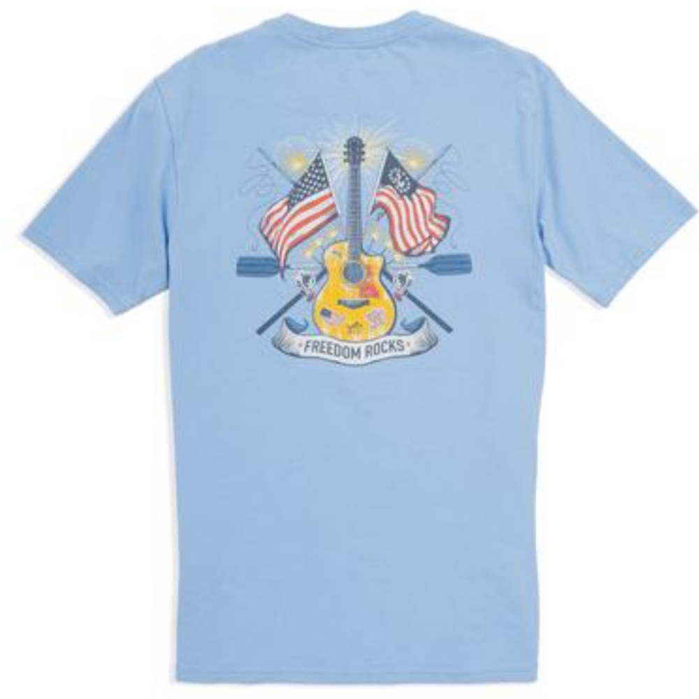 Southern Tide Freedom Rocks T - Shirt - Picture 4 of 4